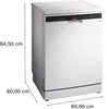 Siemens iQ300 SN23EW03ME, de pie, tamaño estándar (60 cm), Vista previa de la imagen del producto 2