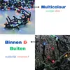 A collage showing two close-up images of LED string lights, one with text overlays describing features. Anteprima dell’immagine prodotto