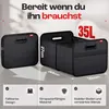 Kofferraum Organizer – Faltbare Auto Faltbox mit 35L Produktbild-Vorschau 3