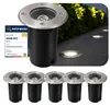 SSC-LUXon set van 6 inbouwspots KALPA, zilver, 230V, IP67: Productafbeelding-voorbeeld 1