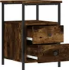 vidaXL Noční stolky 2 ks. Kouřový dub 34x35,5x50 cm výrobek Náhled obrázku produktu 7