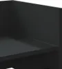 vidaXL Nástěnná police černá 100x35x30,5 cm materiál na Náhled obrázku produktu 7