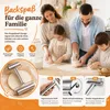 Doppel‑Teigroller aus Edelstahl, Teigwalze zum Ausrollen Produktbild-Vorschau 7