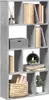 vidaXL Knihovna Betonově šedá 60x20x120,5 cm Dřevěný Náhled obrázku produktu 2