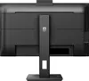 The back view of a black Philips monitor on a white background. Produktbild-Vorschau