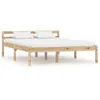 vidaXL Cadre de lit en pin massif 140×200 cm Voir les images du produit 7