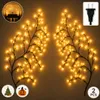 2er LED Weidenzweig-Lichterkette mit 144 LEDs & Produktbild-Vorschau 1