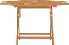 vidaXL Gartentisch Klappbar 120x120x75 cm Massivholz Teak Produktbild-Vorschau 11