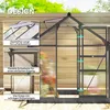 Aluminium kas van 3,65 m² (190 x 192 x 201 cm) met Productafbeelding-voorbeeld 3