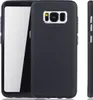 A black phone case is shown from multiple angles against a white background. Produktbild-Vorschau
