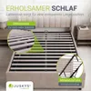 Juskys Polsterbett Savona 120x200 cm - Bett mit Stauraum, Produktbild-Vorschau 6