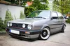 Kühlergrill Sportgrill Grill Rahmen Rot für VW Golf 2 II MK2 84-92 – Produktansicht 3 Produktbild-Vorschau