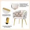 Sweiko Luxus-Samtstühle 1 Stuhl (Wohnzimmer Stühle, Produktbild-Vorschau 12
