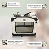 Leopet® Hundebox - Faltbar, S/M/L/XL/XXL/XXXL, Stoff, mit Produktbild-Vorschau 7