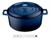 Topf aus Gusseisen, blau, Inhalt 9,8 l, Ø 32 cm LAVA Metall Produktbild-Vorschau 2
