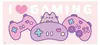 Pusheen Mousepad  I Love Gaming multicolor Fan-Merch Produktbild-Vorschau 1