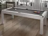 Weißer Klapptisch - Billard und Tischtennis - L.182 x B.102 Produktbild-Vorschau 2