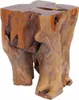 vidaXL Hocker Massivholz Teak Produktbild-Vorschau 2