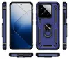Multiple views of a blue phone case with a ring holder. Produktbild-Vorschau