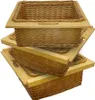 3 wysuwane kosze z wikliny do kuchni, rattanowe, 600 mm; Podgląd zdjęcia produktu 2