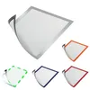 A collage of different colored document frames. Produktbild-Vorschau