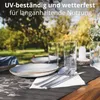 DecoHomeTextil Tischläufer Miami Tablerunner Grau , wind- Produktbild-Vorschau 4