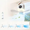 Ø24cm Camping Ventilator mit Licht, USB Campingventilator Produktbild-Vorschau 3