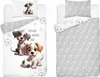 Detexpol Linge de lit en coton 100x135 5002 B Psi blanc Voir les images du produit 5