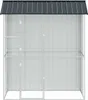 vidaXL Cage à oiseaux anthracite 215 x 110 x 247 cm Acier Voir les images du produit 3
