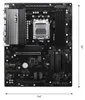 Asrock B850 Pro-A, AMD, Pätica AM5, AMD Ryzen 7000 Series, Náhľad obrázku produktu 6