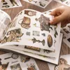 Simno livre d’autocollants vintage, 50 feuilles – Temps de Voir les images du produit 4
