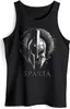 Herren Tank-Top Aufdruck Sparta Helmet Krieger Warrior Produktbild-Vorschau 2