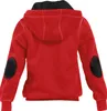 DASSY sweatshirt voor kinderen, model WATSON, rood/zwart, Productafbeelding-voorbeeld 1