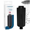 Sprchový filtr Wessper AquaShower, černý, s KDF® – vodní Náhled obrázku produktu 1