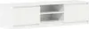 Mobile TV bianco lucido 140x40x35,5 cm Materiale a base di Anteprima dell’immagine prodotto 1
