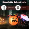 COSTWAY Aufblasbare Halloween-Spinne, Gruselige Produktbild-Vorschau 6