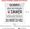 Merclix Freundin Kissenbezug 45x45cm Geburtstag Weihnachten Produktbild-Vorschau 2