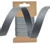 3m Köperband Baumwoll-Band 10mm Einfassband Kantenband Dekorationsband, grau Produktbild-Vorschau