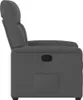 vidaXL Relaxsessel Dunkelgrau Stoff Produktbild-Vorschau 3