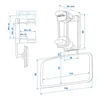 Spiegel Auto Baby Rückbank Spiegelfläche 11,5 x 5,5 cm Produktbild-Vorschau 11
