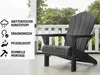 Keter Adirondack-Stuhl Troy Graphitgrau Produktbild-Vorschau 7