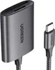 Ugreen SD/TF-Kartenleser Ugreen CM401 USB C 5 Gb/s – grau Produktbild-Vorschau 1