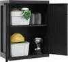 vidaXL Zahradní skříň černá 65x37x85 cm PP Náhled obrázku produktu 4