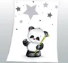 Fynn Panda Microfaserflausch-Decke, 75x100cm Produktbild-Vorschau 1