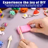 Kit de pâte polymère, 50 couleurs de pâte à modeler Voir les images du produit 2