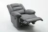 Fauteuil relax "Buckingham" - 85 x 93 x 100 cm - Gris clair Voir les images du produit 4