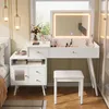 Table de maquillage multifonctionnelle avec tabouret et Voir les images du produit 5