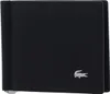 LACOSTE Leder Geldklammer FG Money Clip Wallet Noir schwarz Produktbild-Vorschau 1