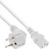 InLine® 16655W Netzkabel, Schutzkontakt gewinkelt auf Anteprima dell’immagine prodotto 3