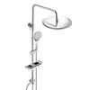 JOHO Ensemble de douche à effet pluie en acier inoxydable Voir les images du produit 1